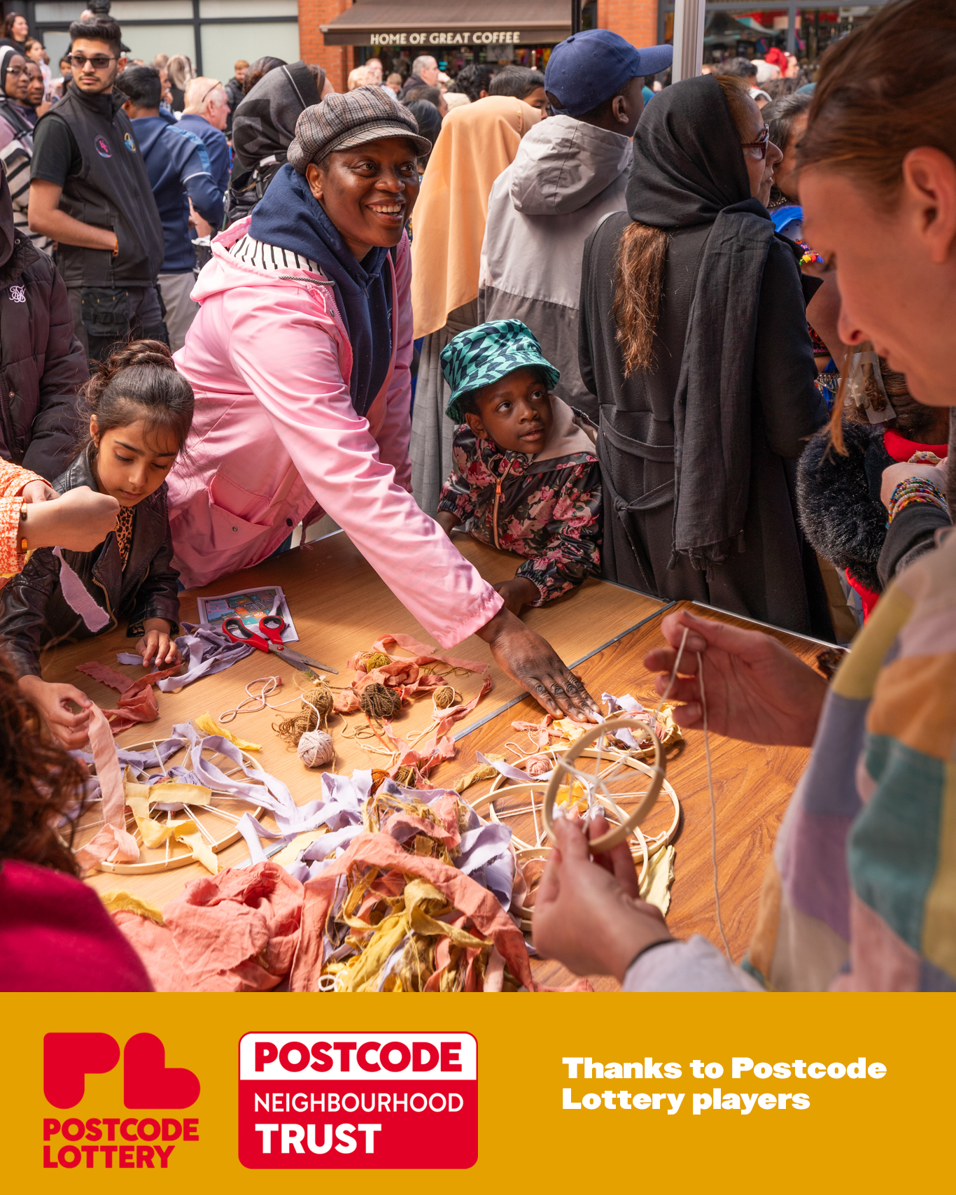 We’re delighted to announce we’ve received ongoing funding from Postcode Neighbourhood Trust! Over the next 3 years this funding will go towards supporting our core work to bring events, workshops, and ongoing projects to life which amplify often unheard voices in the community, enabling more women to take part, share their stories, and feel connected through Carnival art.

This Funding awarded by @postcodelotteryuk and raised by Postcode Lottery players (thank you!)

Image: Andrew Hayhurst

#PostcodeLotteryPeople #Cabasacarnivalarts #CarnivalUK #OutdoorArts