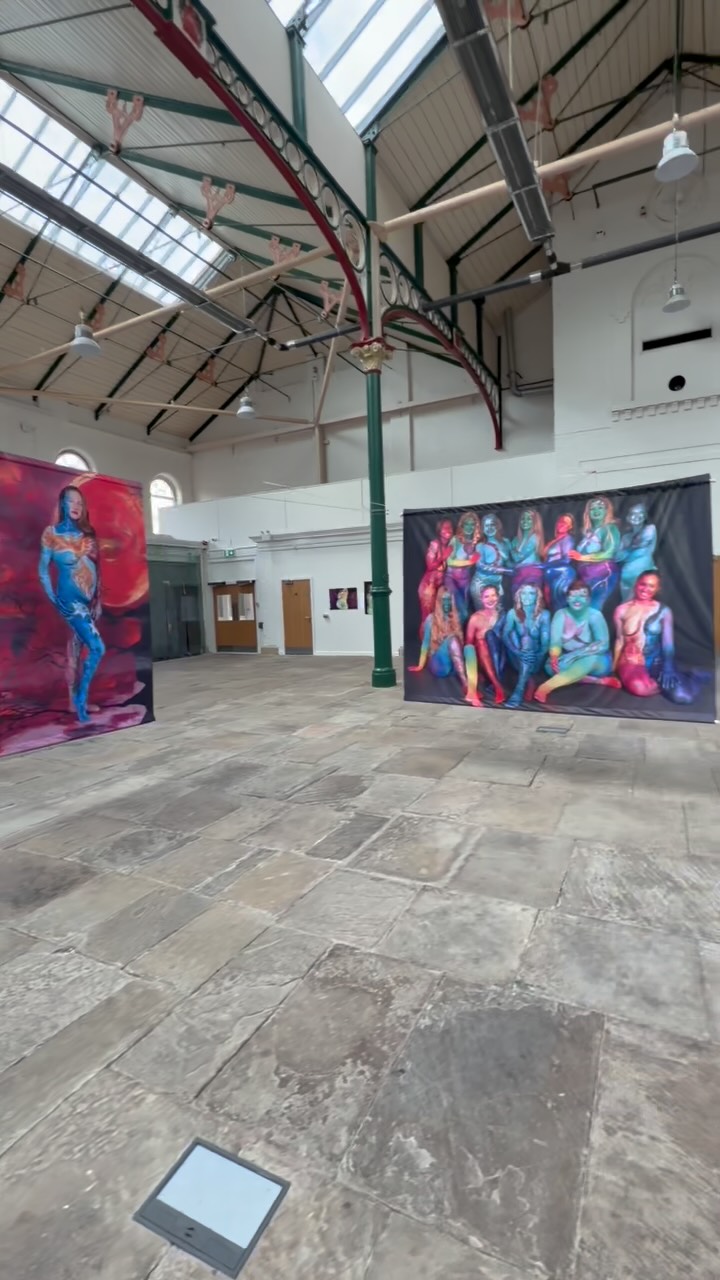 It’s here! Come see us today and tomorrow at Stalybridge Civic Hall. Here’s a sneaky peek.

Unheard Stories: The Exhibition

🗓 Friday 3rd July: 10am - 5pm
🗓 Saturday 4th July: 11am - 4pm
📍Stalybridge Civic Hall, Trinity Street, Stalybridge, SK15 2BN
🎟 Free entry
___

Through body art portraits, textiles, sculpture, photography, audio stories, poetry, and film, this large-scale exhibition shares lived experiences of endometriosis, pregnancy, and access to reproductive healthcare.

Over the past six years, Cabasa has worked with hundreds of women and people across Greater Manchester. Now, we invite you to hear their stories and celebrate the people who have shaped this work.

The exhibition will include images from both our Endomorphosis groups, pregnancy and postnatal body painting, audio stories, written experiences, textile work, and a large batik dress created for our Living Dress sculpture, carrying women’s stories of accessing reproductive healthcare.

We hope to see you here.

Curated by @lillietew.curatorial 

@heritagefunduk  @aceagrams  @postcodelotteryuk  @the_vale_mossley
 
#UnheardStories #BodyArt #Cabasacarnivalarts #BodyPainting #Stalybridge